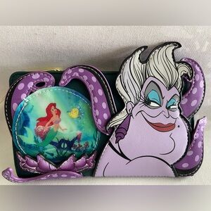 BNWT - Disney Loungefly Wallet - Villian Ursula - The Little Mermaid